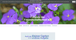 Desktop Screenshot of freundschaftsinsel-potsdam.de