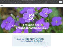 Tablet Screenshot of freundschaftsinsel-potsdam.de
